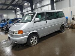 Volkswagen Eurovan salvage cars for sale: 2002 Volkswagen Eurovan GLS