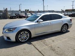 Salvage cars for sale at Los Angeles, CA auction: 2015 Lexus LS 460