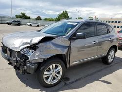 Salvage cars for sale at Littleton, CO auction: 2015 Nissan Rogue Select S