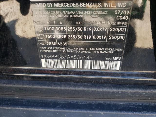 2010 Mercedes-Benz ML 350 4matic