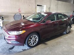 Ford Fusion salvage cars for sale: 2017 Ford Fusion SE