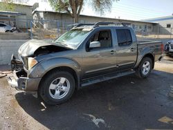 Salvage cars for sale from Copart Albuquerque, NM: 2006 Nissan Frontier Crew Cab LE