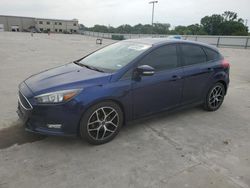 Salvage cars for sale at Wilmer, TX auction: 2017 Ford Focus SEL