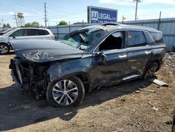 Salvage cars for sale at Dyer, IN auction: 2021 Hyundai Palisade SEL