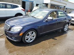 Mercedes-Benz c 300 4matic salvage cars for sale: 2008 Mercedes-Benz C 300 4matic