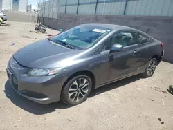 Salvage cars for sale at Albuquerque, NM auction: 2013 Honda Civic EX