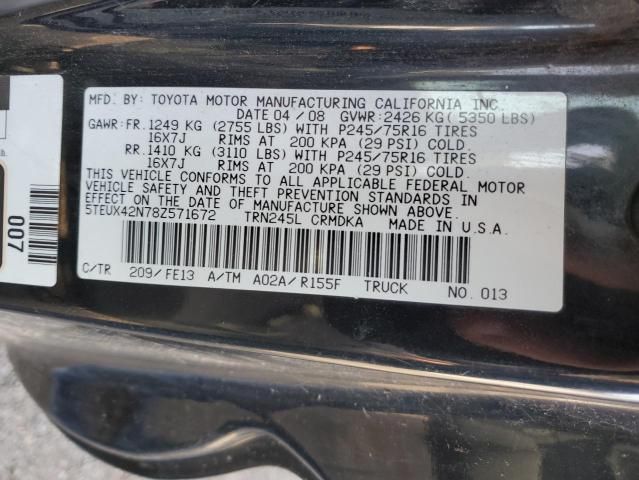 2008 Toyota Tacoma Access Cab