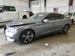 Vehiculos salvage en venta de Copart Franklin, WI: 2019 Infiniti Q50 Luxe