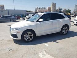 Salvage cars for sale from Copart New Orleans, LA: 2018 Audi Q3 Premium