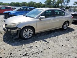 Salvage cars for sale at auction: 2015 Honda Accord EX