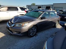 Honda Accord lx Vehiculos salvage en venta: 2015 Honda Accord LX