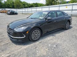 Salvage cars for sale at Grantville, PA auction: 2022 Hyundai Sonata Hybrid