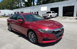 Honda Accord lx Vehiculos salvage en venta: 2021 Honda Accord LX