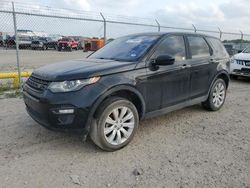 Salvage cars for sale at Houston, TX auction: 2016 Land Rover Discovery Sport HSE Luxury