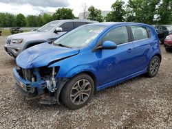 Chevrolet Sonic salvage cars for sale: 2017 Chevrolet Sonic LT