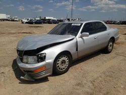 Salvage cars for sale at Amarillo, TX auction: 1991 Lexus LS 400