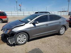 Salvage cars for sale at Greenwood, NE auction: 2019 Hyundai Elantra SE