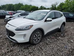 Salvage cars for sale from Copart Chalfont, PA: 2020 Ford Escape Titanium