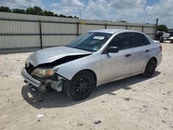 Salvage cars for sale at New Braunfels, TX auction: 2008 Subaru Impreza 2.5I