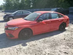 Salvage cars for sale at Candia, NH auction: 2022 Honda Civic Sport