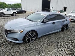 Salvage cars for sale at Windsor, NJ auction: 2021 Honda Accord Sport