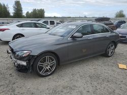 Vehiculos salvage en venta de Copart Arlington, WA: 2018 Mercedes-Benz E 400 4matic