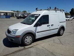 Salvage trucks for sale at Sacramento, CA auction: 2012 Ford Transit Connect XL