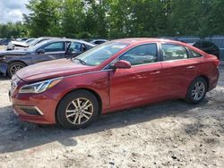 Salvage cars for sale at Candia, NH auction: 2015 Hyundai Sonata SE