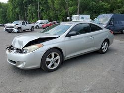 Salvage cars for sale from Copart East Granby, CT: 2004 Toyota Camry Solara SE