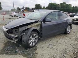 Salvage cars for sale from Copart Mebane, NC: 2022 Tesla Model Y