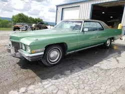 Salvage cars for sale at Chambersburg, PA auction: 1972 Cadillac Deville