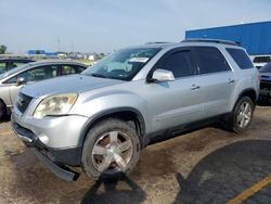 Salvage cars for sale from Copart Woodhaven, MI: 2009 GMC Acadia SLT-1