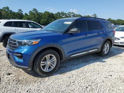 Salvage cars for sale at Houston, TX auction: 2020 Ford Explorer XLT