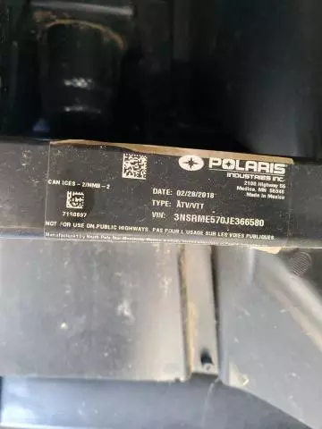 2018 Polaris Ranger 570 EPS