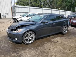 Salvage cars for sale at Austell, GA auction: 2010 Lexus IS 250
