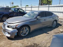 2018 Infiniti Q50 Luxe en venta en Chicago Heights, IL