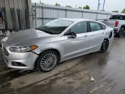 Salvage cars for sale at Fort Wayne, IN auction: 2013 Ford Fusion Titanium