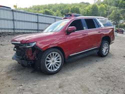 Salvage cars for sale from Copart West Mifflin, PA: 2023 Cadillac Escalade Premium Luxury