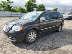 Salvage cars for sale from Copart West Mifflin, PA: 2011 Chrysler Town & Country Touring L