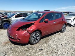 Carros salvage a la venta en subasta: 2015 Nissan Leaf S