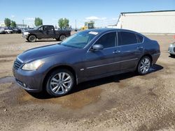 Salvage cars for sale from Copart Rocky View County, AB: 2009 Infiniti M35 Base