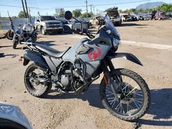 Salvage motorcycles for sale at Colorado Springs, CO auction: 2023 Kawasaki KL650 K