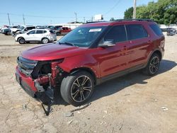 Ford Explorer Sport salvage cars for sale: 2015 Ford Explorer Sport