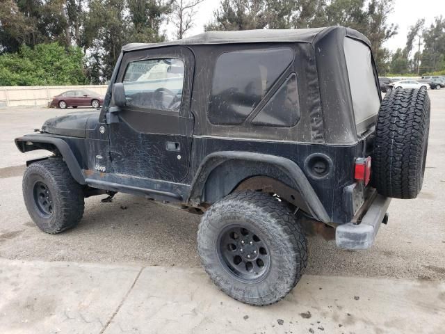 2003 Jeep Wrangler / TJ SE