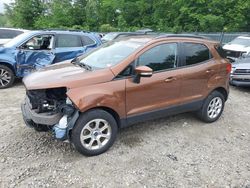 Salvage cars for sale at Candia, NH auction: 2020 Ford Ecosport SE