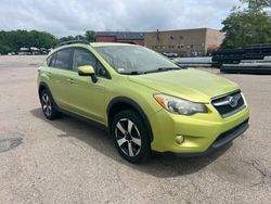 Subaru xv salvage cars for sale: 2015 Subaru XV Crosstrek 2.0I Hybrid Touring