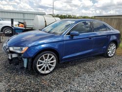 Salvage cars for sale at Riverview, FL auction: 2015 Audi A3 Premium Plus