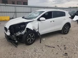 Salvage cars for sale at Kansas City, KS auction: 2021 KIA Sportage LX