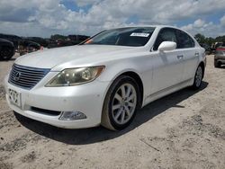 Lexus ls 460 salvage cars for sale: 2007 Lexus LS 460