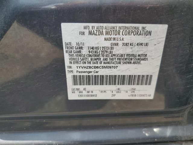 2012 Mazda 6 S
